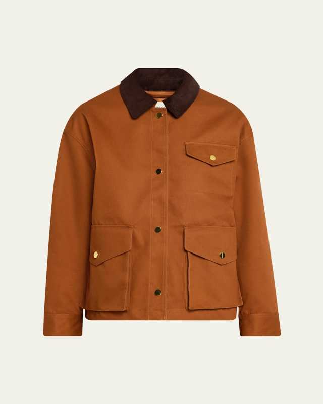 Yolande Technical Cotton Barn Jacket